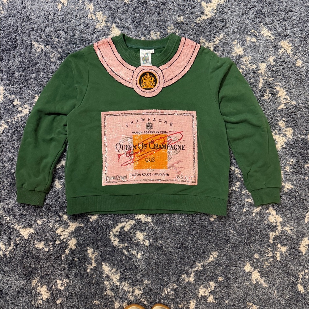 RARE Queen of Champs Sweatshirt Oversized Fit